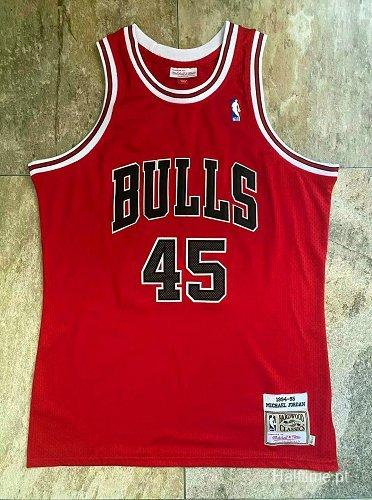 Men's Michael Jordan Red Retro Classic Team Jersey