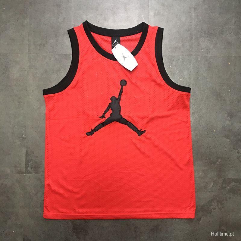 Men's Michael Jordan Red Retro Classic Team Jersey