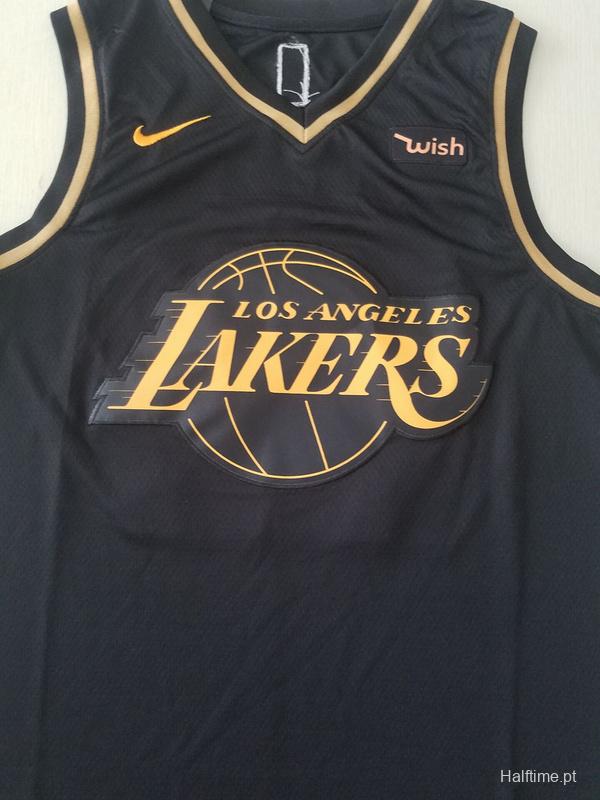 LeBron James 23 Black Golden Edition Jersey