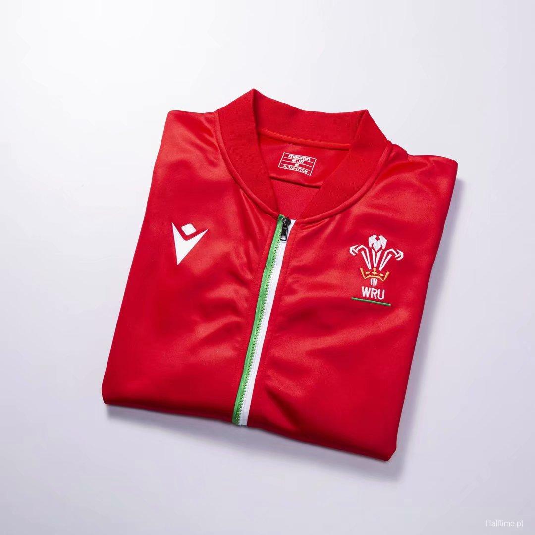 Wales 2021 Mens Anthem Rugby Jacket