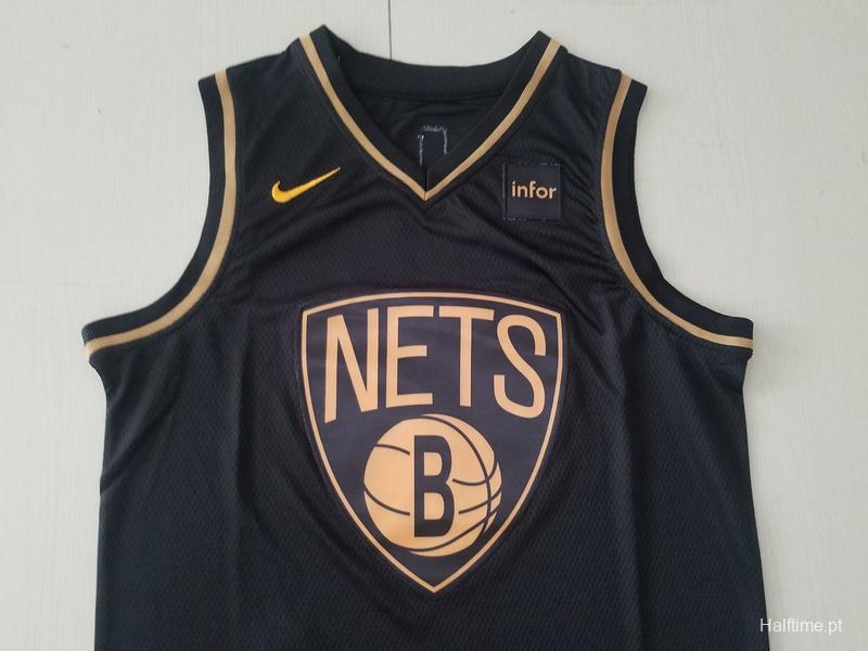 Kevin Durant 7 Black Golden Edition Jersey