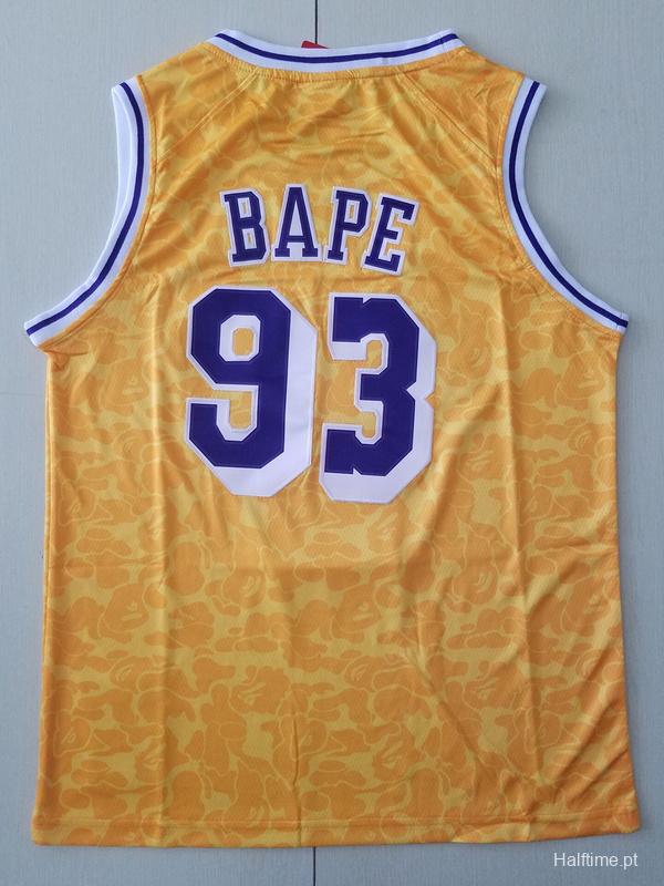 Men's No.93 Fashion Edition Basketball Jersey