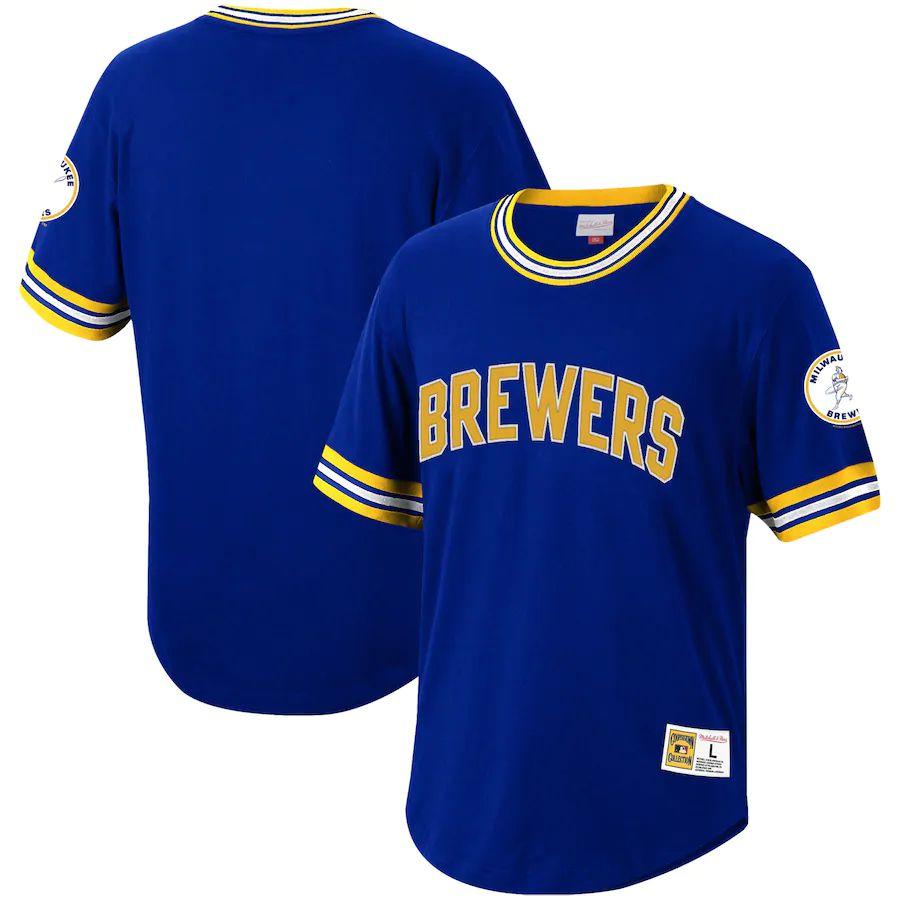 Men's Royal Cooperstown Collection Wild Pitch Throwback Jersey