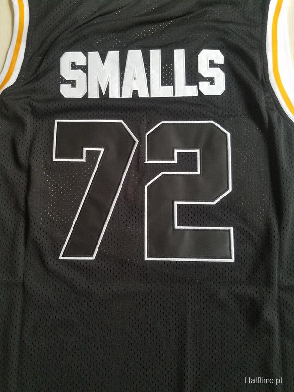 Notorious B.I.G. Biggie Smalls 72 Bad Boy Black Basketball Jersey