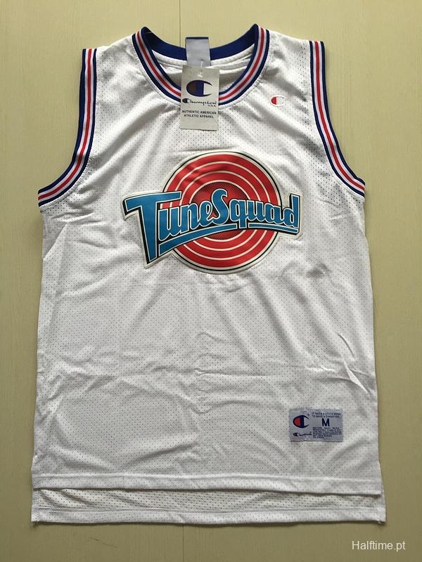 TAZ ！Movie Edition White Basketball Jersey