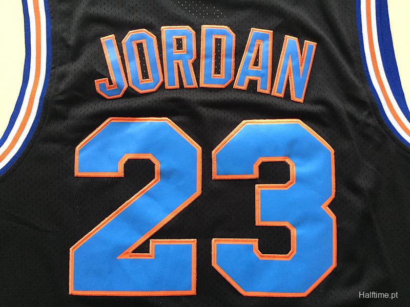 Michael Jordan 23 Movie Edition Black Basketball Jersey Kit