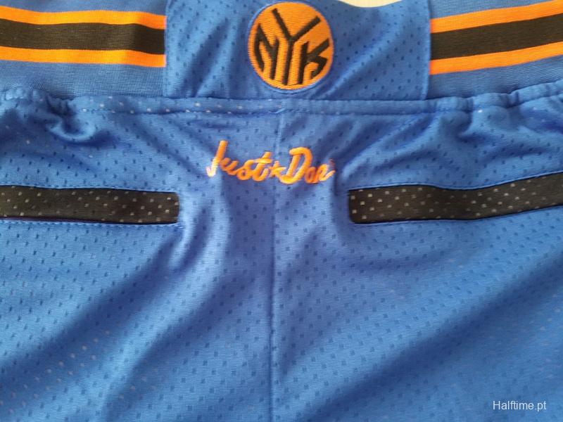 New York 1996-97 Throwback Classics Basketball Team Shorts