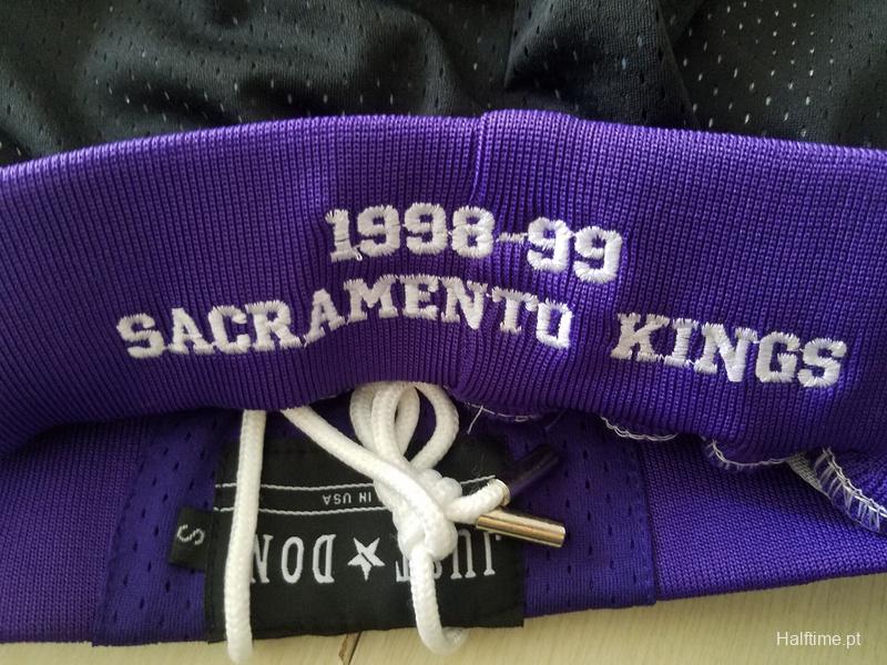 Sacramento 1998-99 Retro Classics Basketball Club Shorts