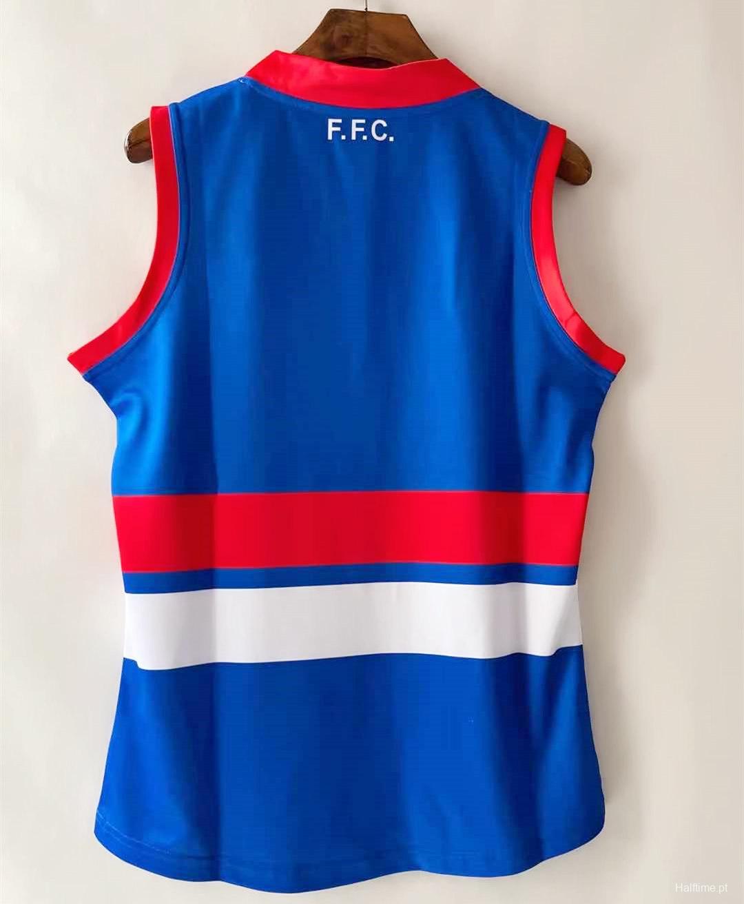 Western Bulldogs 2021 Mens Home Rugby Guernsey