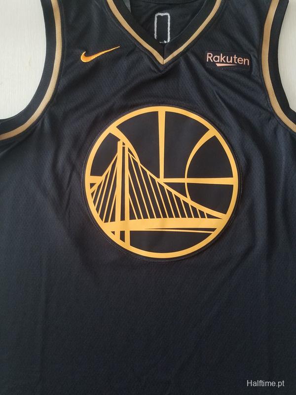 Stephen Curry 30 Black Golden Edition Jersey