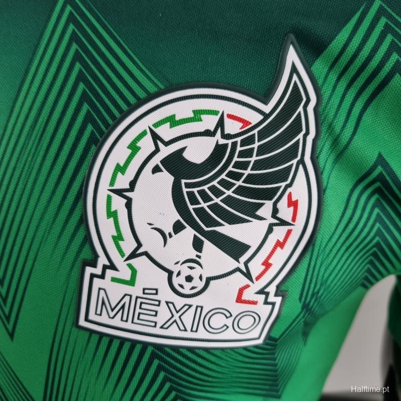 Player Version 2022 Mexico Home Soccer Jersey