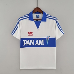 Retro 1987 Deportivo Universidad Católica Home Soccer Jersey