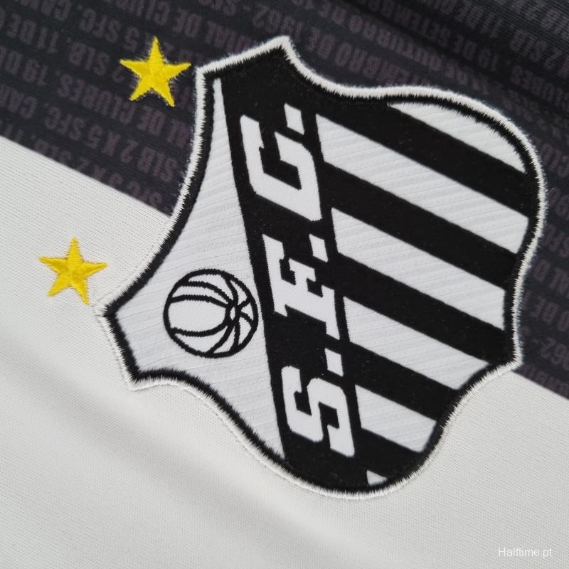 22/23 Santos Away Soccer Jersey