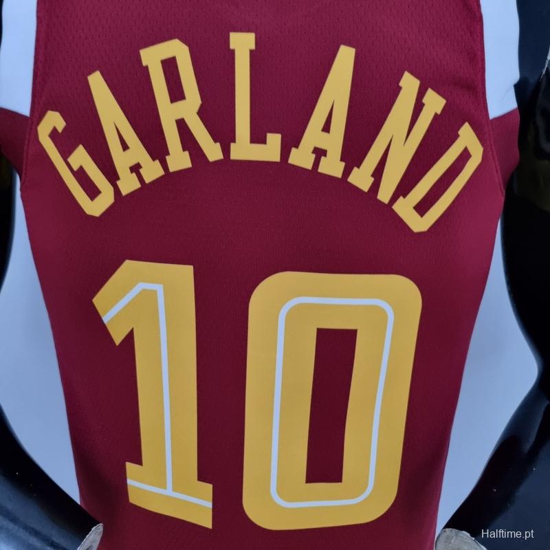 2022 Cleveland Cavaliers GARLAND#10 Urban Edition Red NBA Jersey