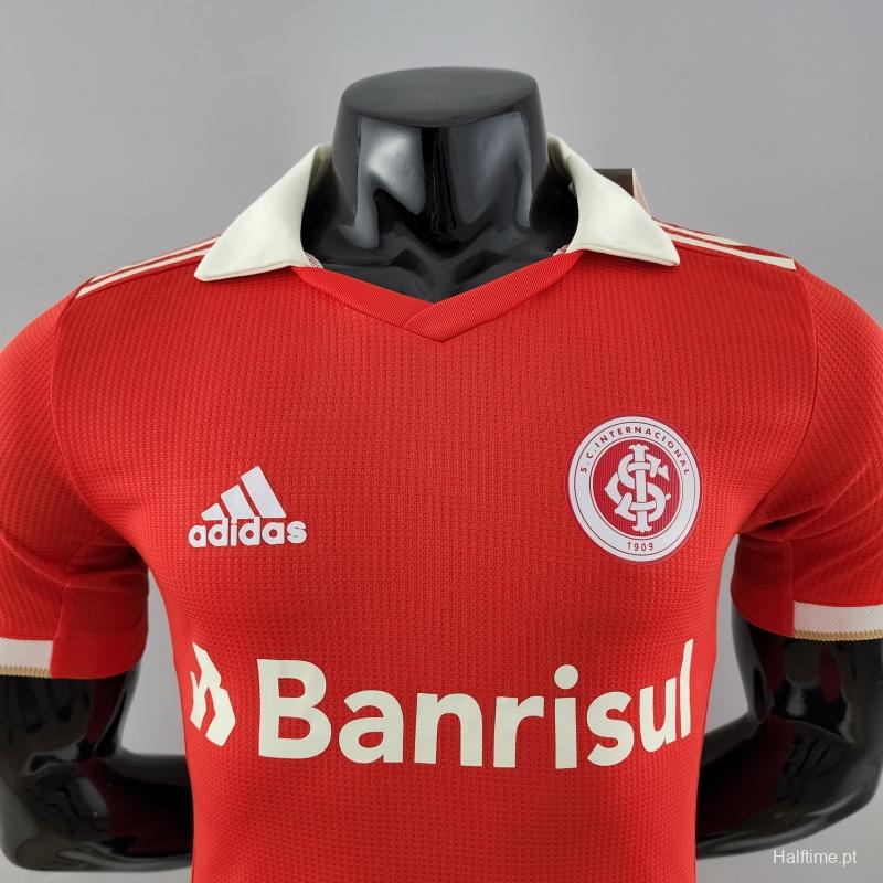 Player Version 22/23 Internacional Home  Soccer Jersey