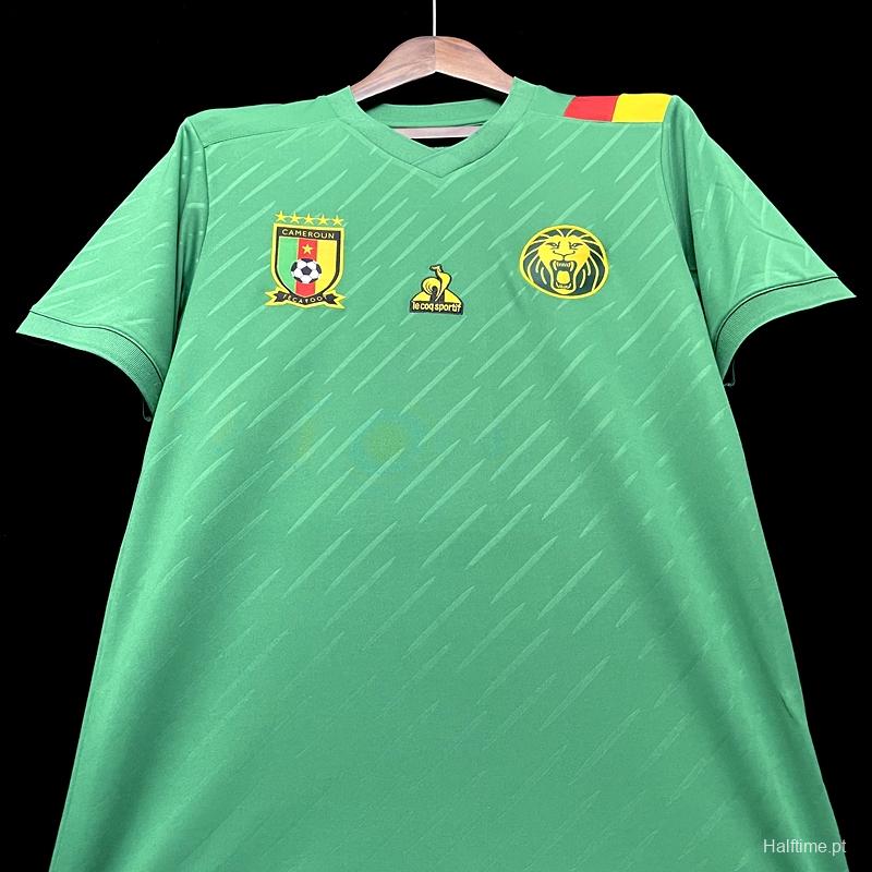 2022 Cameroon Home  Soccer Jersey