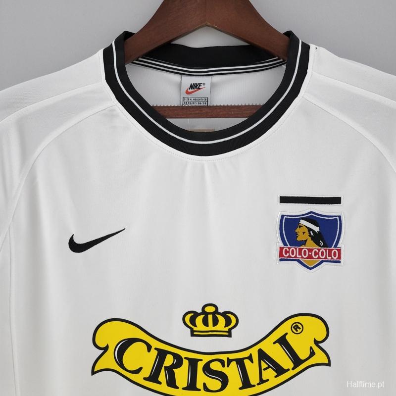 Retro 00/01 Colo Colo Home  Soccer Jersey