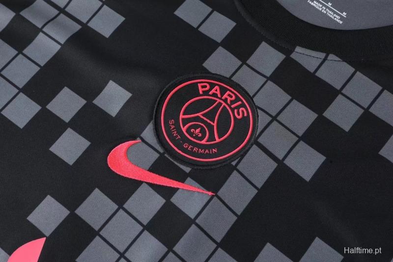 22/23 PSG Pre-match Training Jersey Black Vest