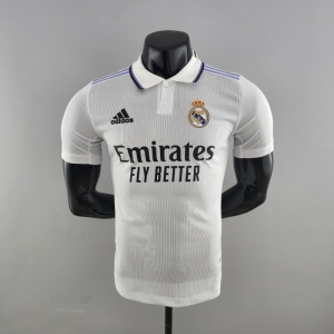 Player Version 22/23 Real Madrid Home Soccer Jersey