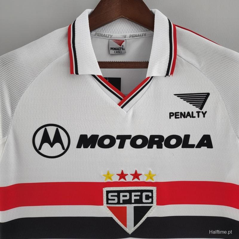 Retro Sao Paulo 1999 Home Soccer Jersey