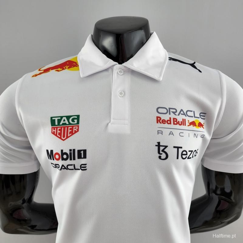 2022 F1 Redbull White Jersey  #0011