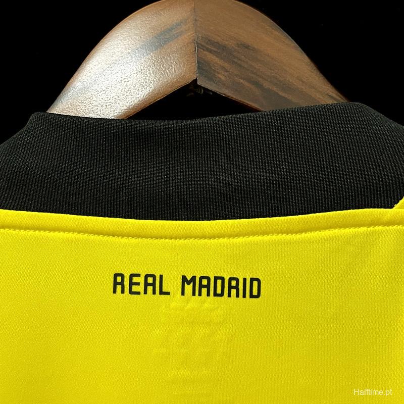 Retro 11/12 Real Madrid Goalkeeper Yellow Jersey