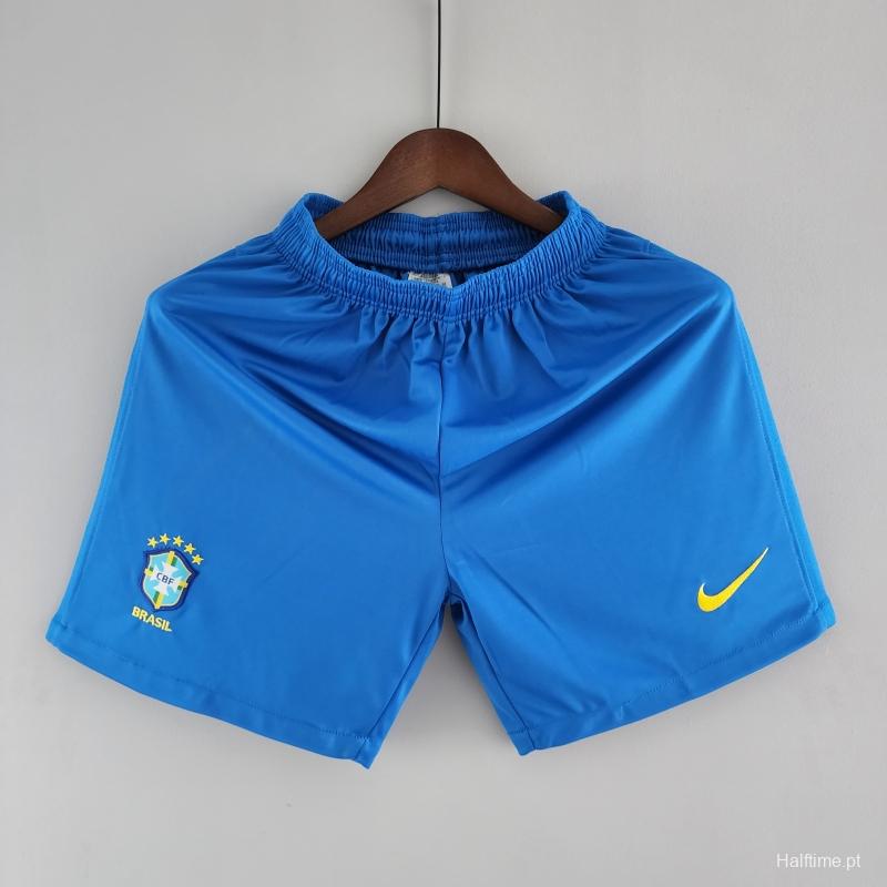 2022 Brazil Shorts Blue