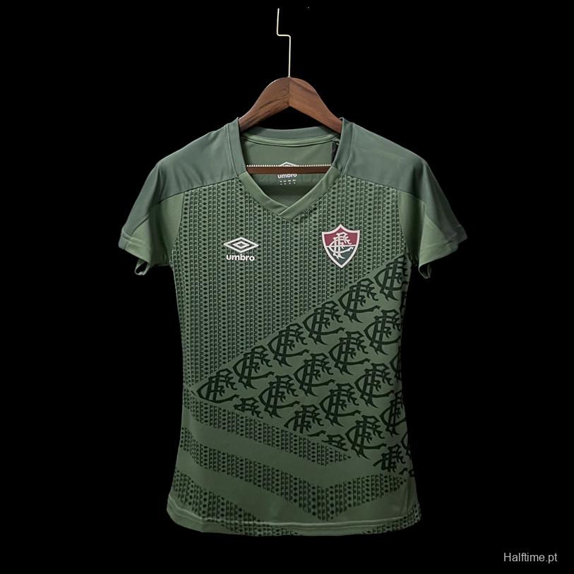 22/23 Fluminense Pregame Green Women Jersey