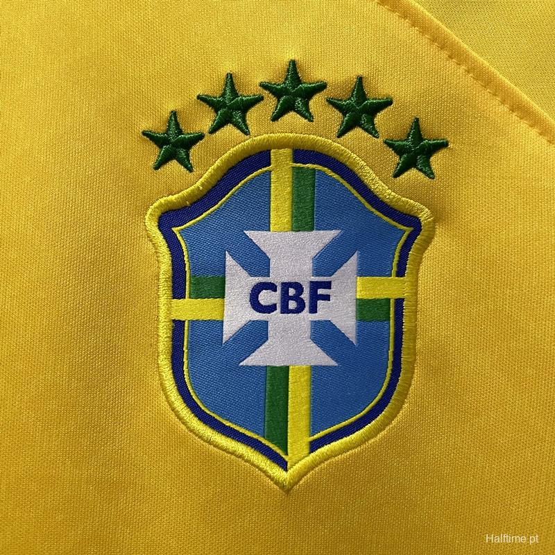 2022 Brazil Black Concept Yellow Jersey