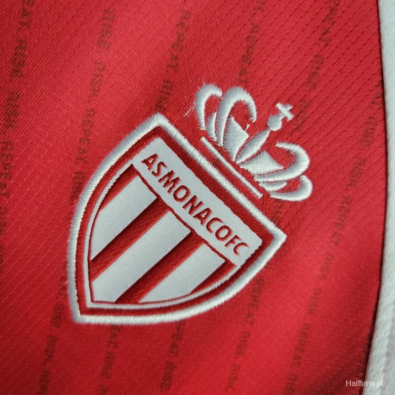 22/23 AS Monaco HOME Soccer Jersey