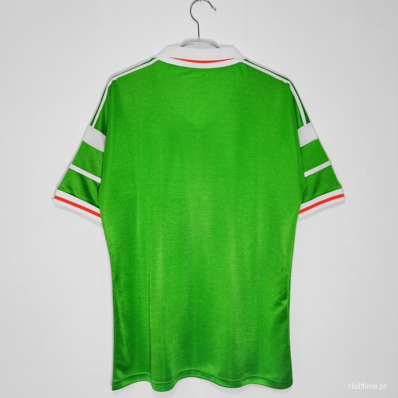 Retro 1988/90 Ireland Home Soccer Jersey