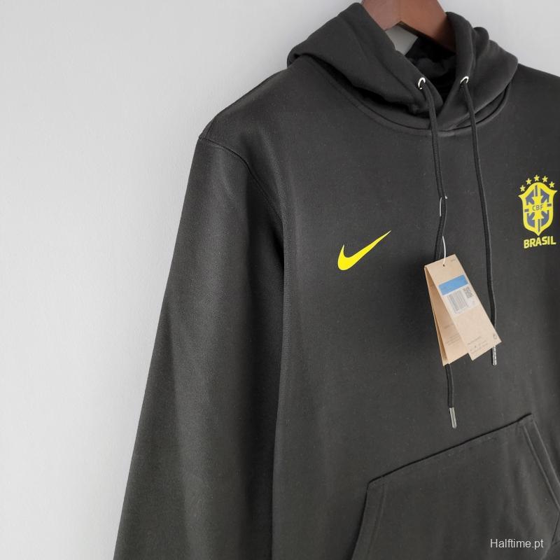 2022 Brazil Hoodie Black