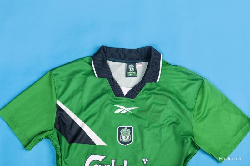 Retro 99/00 Liverpool Away Soccer Jersey