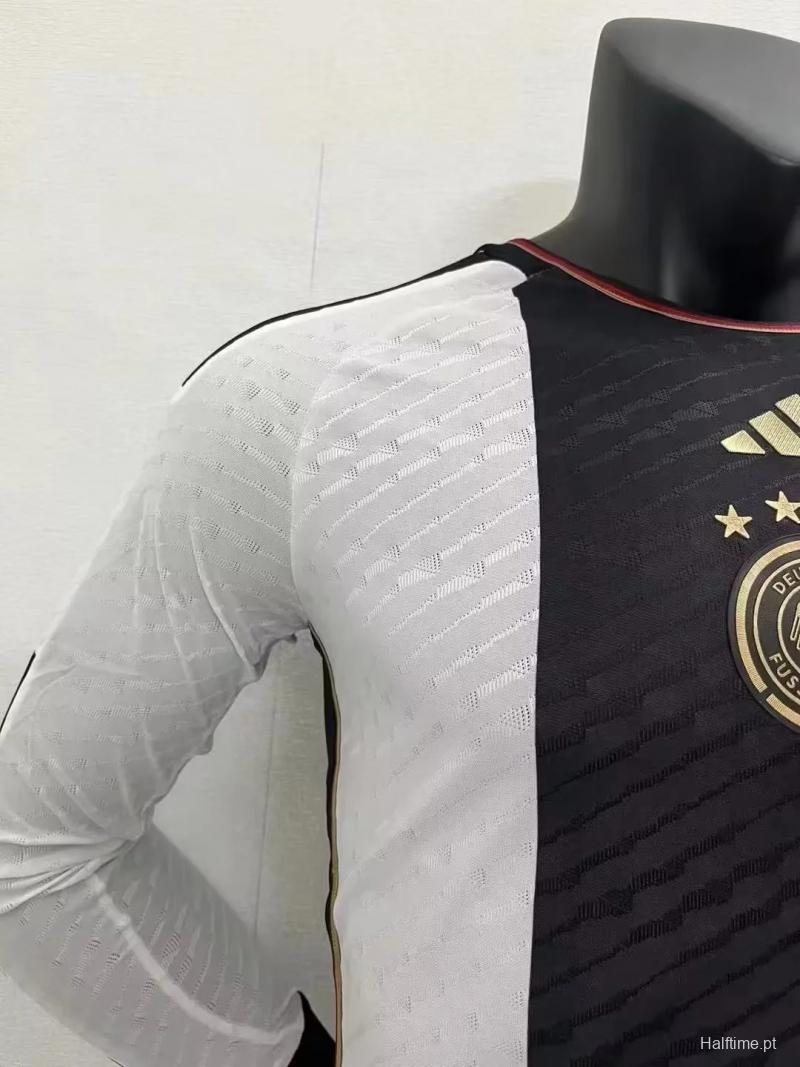 Player Vision 2022 Germany Home Long Sleeve Jersey