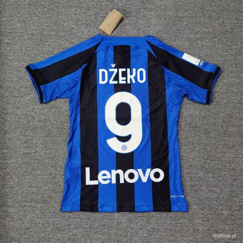 Player Version 22 23 Inter Milan Home Super Cup Jersey