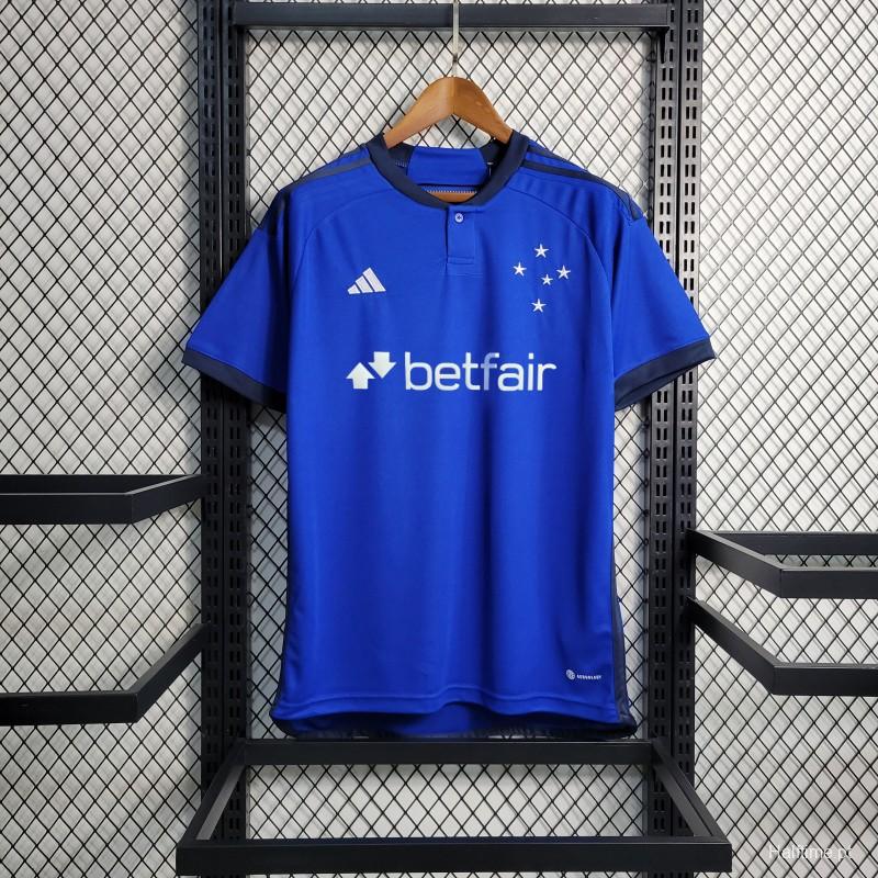 23-24 Cruzeiro Home Jersey