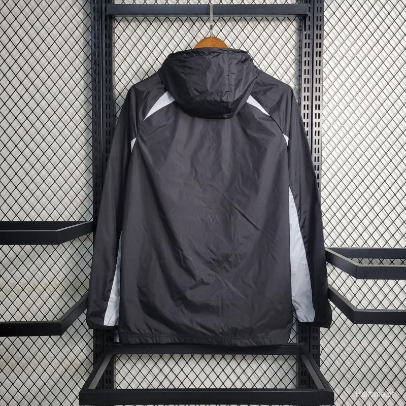 22-23 Corinthian Black Windbreaker