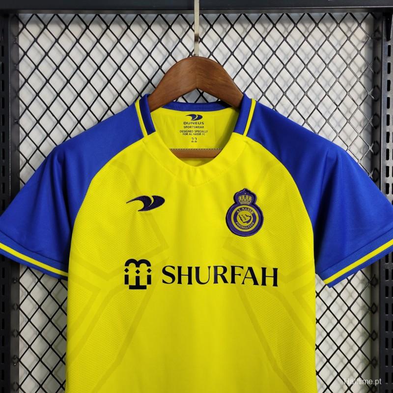 22/23 Al-Nassr FC Home Kids Jersey  Size 16-28