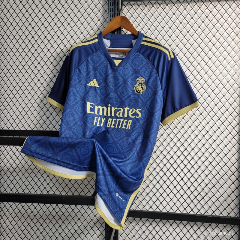 23-24 Real Madrid Navy Training Jersey