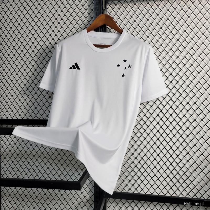 23-24 Cruzeiro White Training Jersey