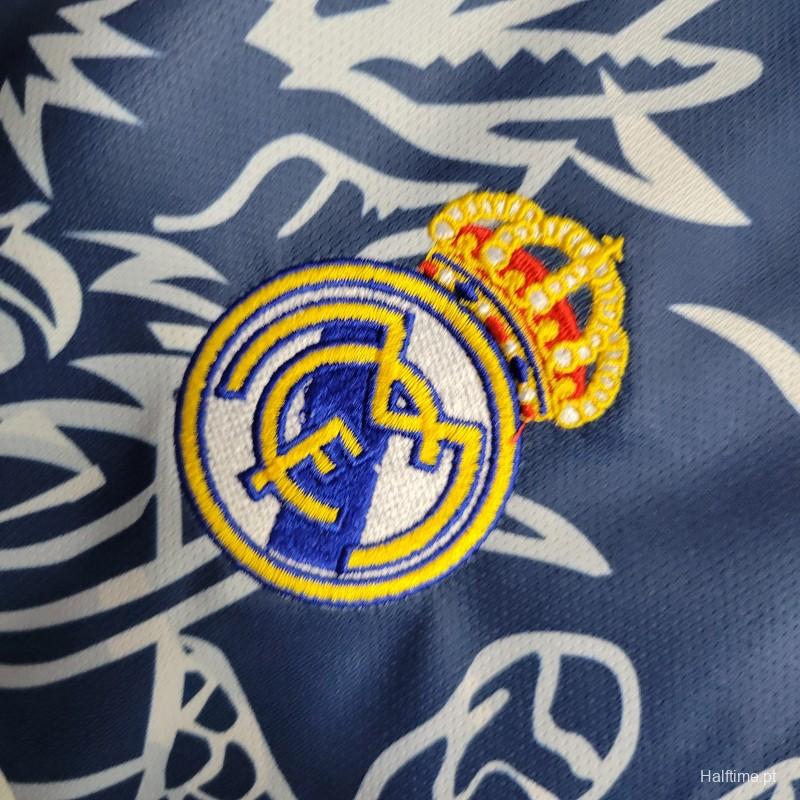 23-24 Real Madrid Special Edition Blue Dragon Jersey