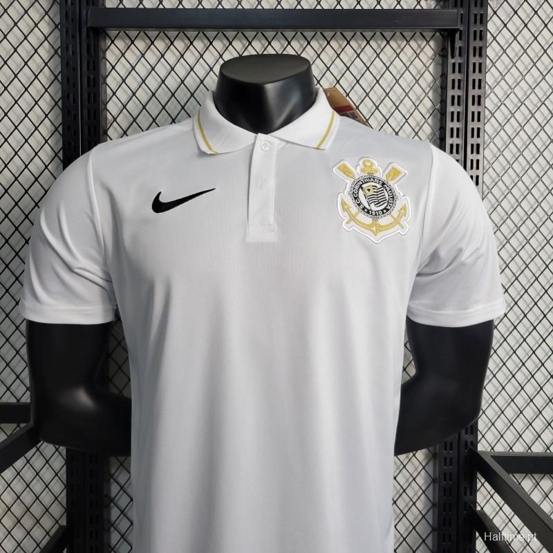 23-24 Corinthians POLO White Jersey