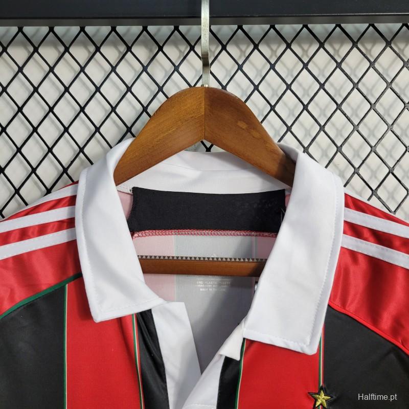 Retro 12-13 AC Milan Home Soccer Jersey