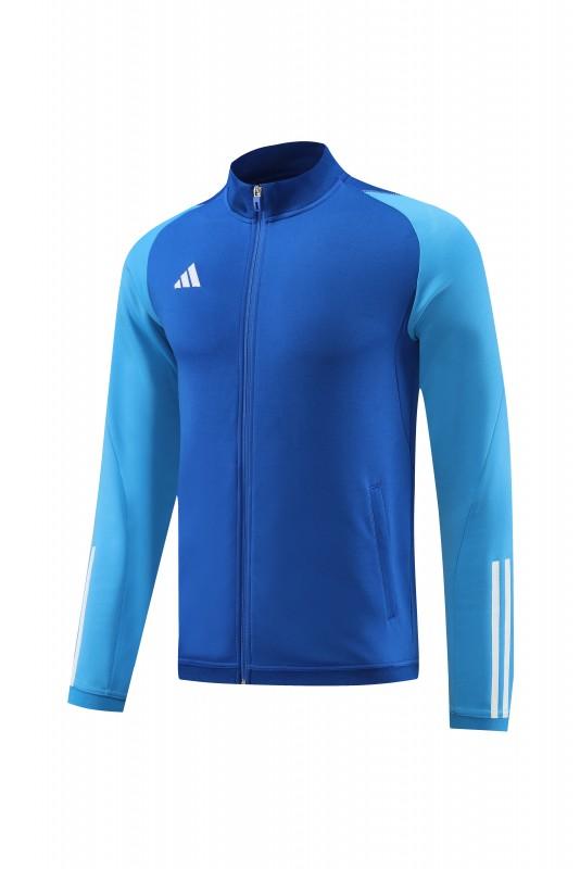 2023 Adidas Blue Full Zipper Jacket +Pants