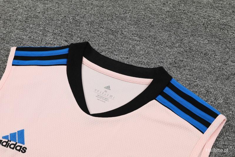 23-24 Arsenal Pink Vest Jersey+Shorts