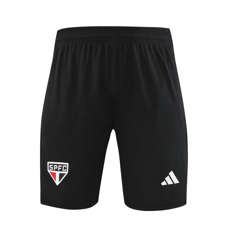 23-24 Sao Paulo Black Vest Jersey+Shorts