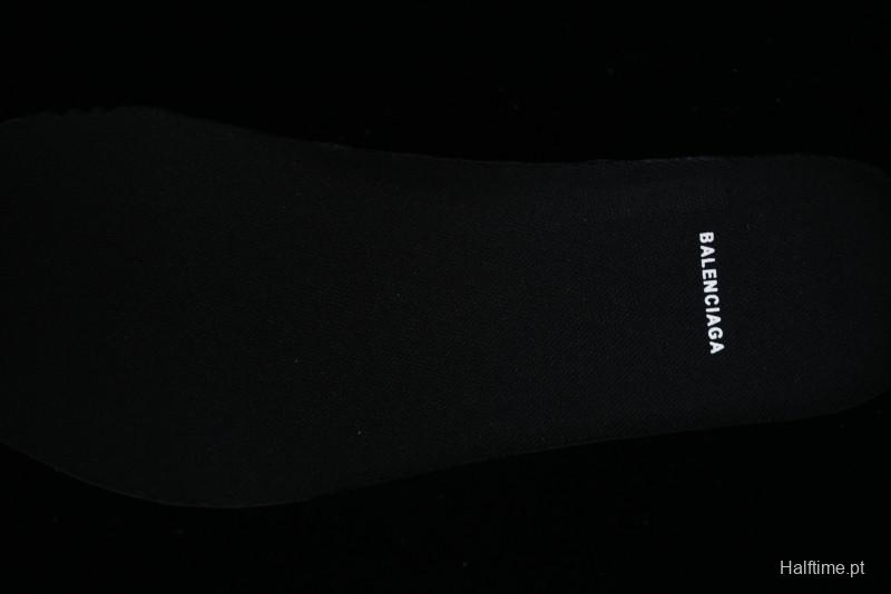 Balenciaga Phantom Sneaker 10th Generation Lace-Up Running Shoes with Transparent Heel Strap - W3XL11090