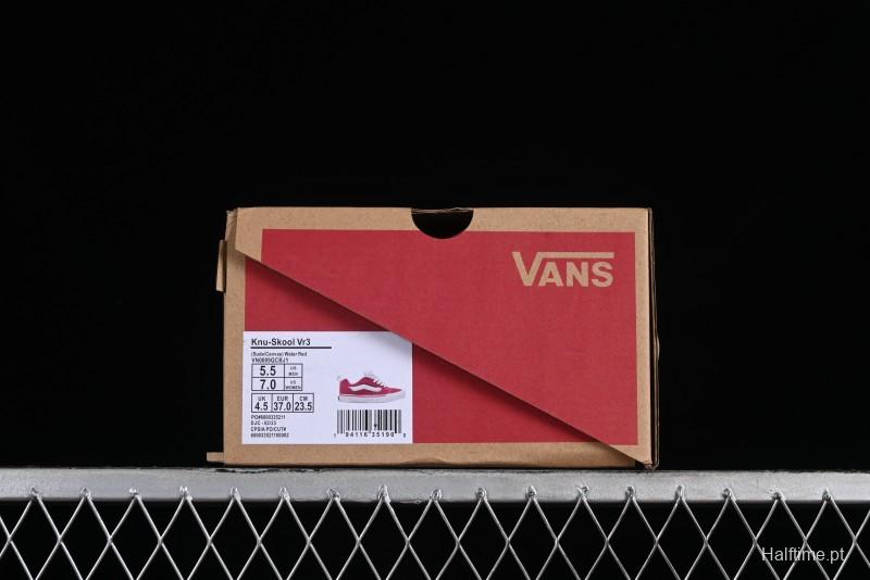 Vans Classics Knu Skool Retro Sneakers with Thick Tongue and Puffy Design - VN0009QCBJ1