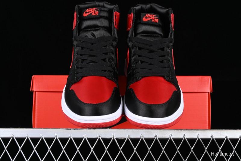 Air Jordan 1 High-Top "Satin Bred" AJ1