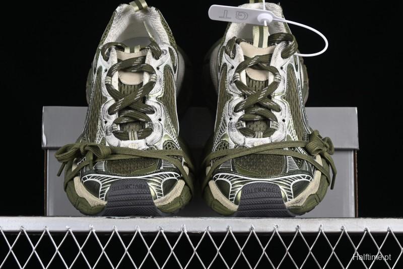 Balenciaga Phantom Sneaker 10th Generation Trend Running Shoes with Transparent Heel Strap - W3XL67019